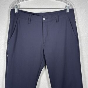 BYLT Everyday Pant 2.0 Pants Men's Navy Stretch Slim Fit Tech Chino Golf XL